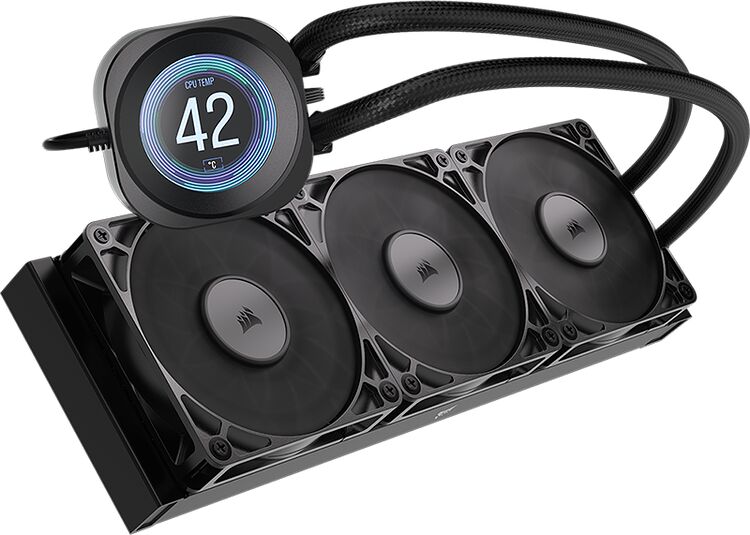 Corsair Nautilus RS LCD Noir - 360 mm (image:2)