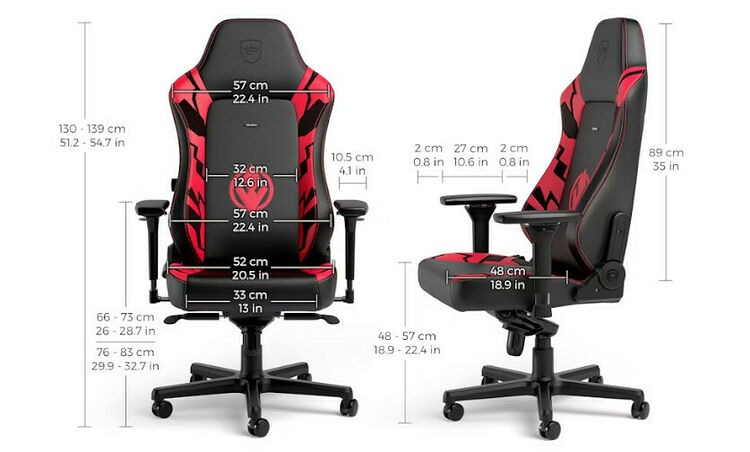 Noblechairs HERO (Darth Maul Edition) (image:3)