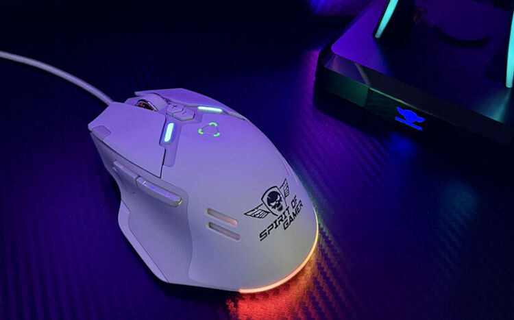 Spirit of Gamer Elite M60 (Blanc) (image:2)