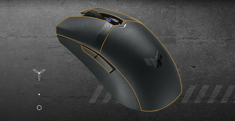 Asus TUF K3 Gen II (AZERTY) + Asus TUF Gaming M4 Wireless (image:4)