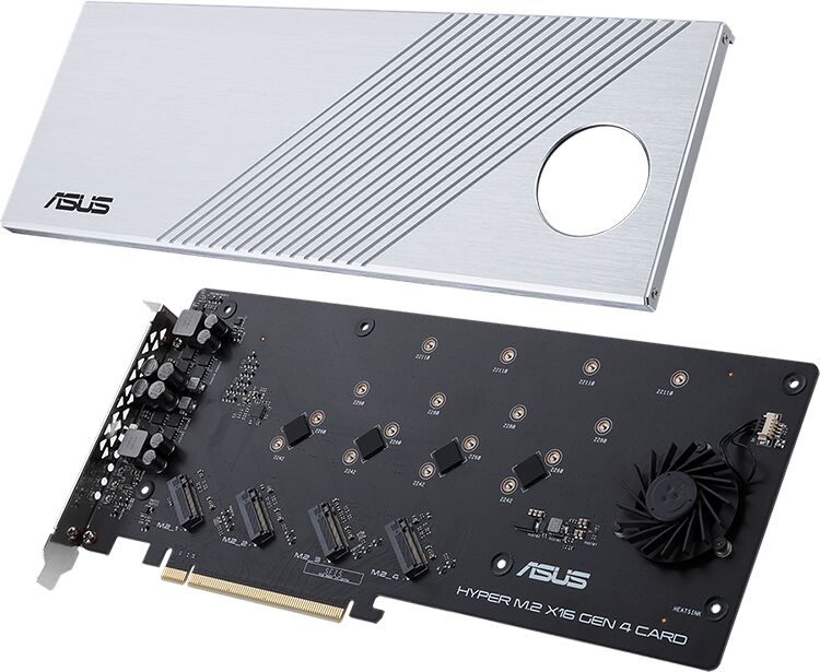 ASUS HYPER M.2 X16 GEN 4 CARD (image:2)