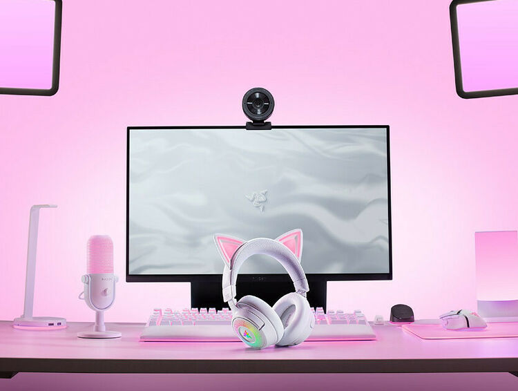 Razer Kraken Kitty V3 Pro - Blanc (image:2)