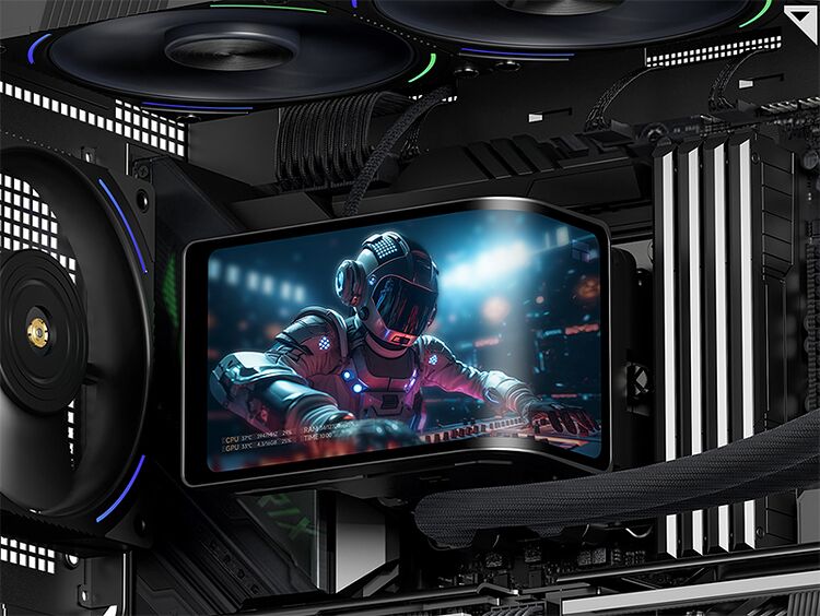 Thermalright Wonder Vision 360 Turbo ARGB - Noir (image:2)