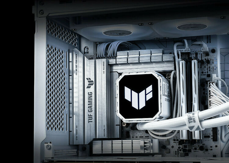 Asus TUF Gaming LC III 360 ARGB Blanc - 360 mm (image:2)