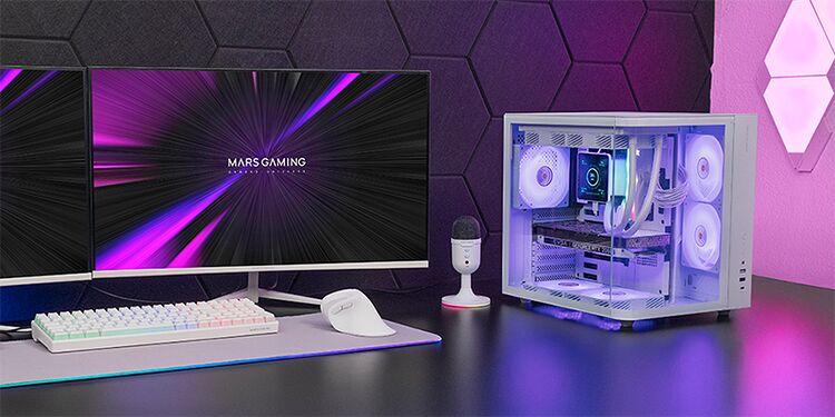 Mars Gaming MC-CURV - Blanc (image:3)