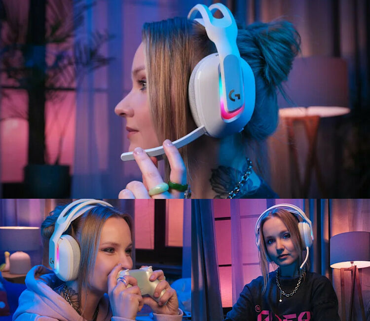 Logitech A20 X Blanc (image:2)