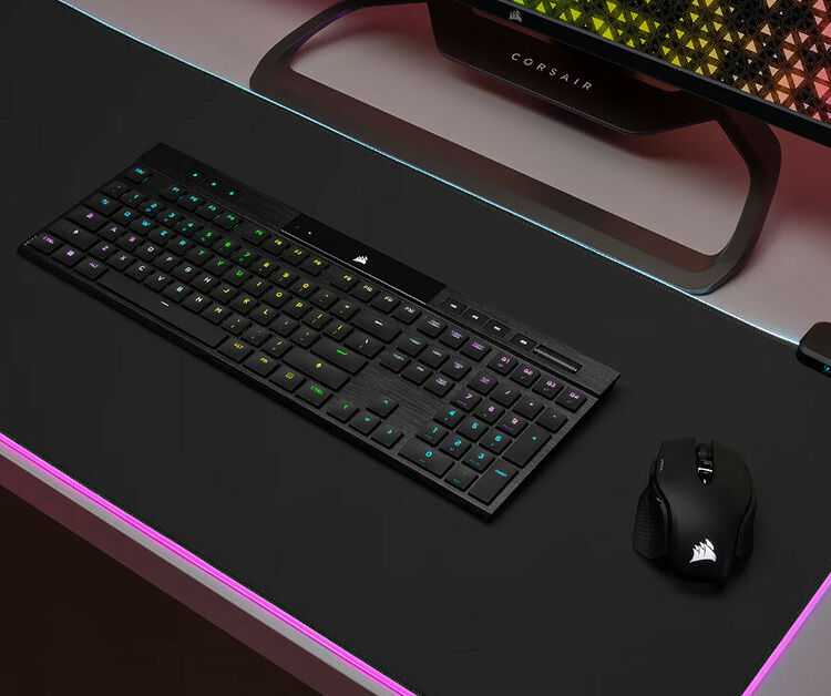 Corsair K100 AIR (Cherry MX Ultra Low Profile) + Corsair Gaming M75 Air Wireless (image:4)