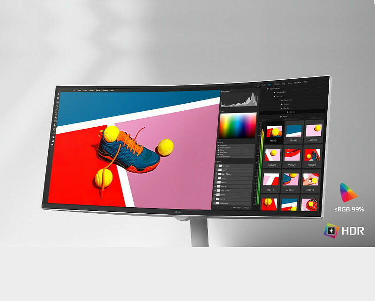 LG Smart Monitor 34U601SA-W (image:2)