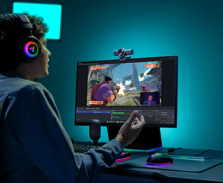 Razer Kiyo V2 X - Noir (image:2)