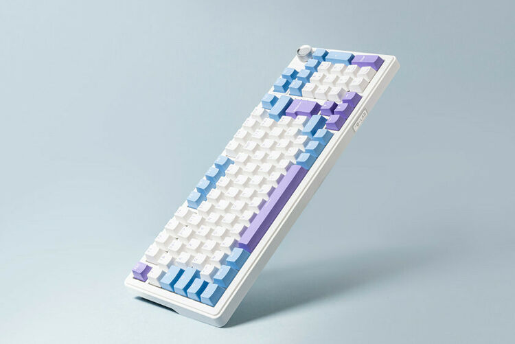 The G-Lab Keyz Elite 400 - Blanc/Bleu (AZERTY) (image:2)