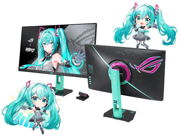 Asus ROG Strix XG27ACMEG-G (Hatsune Miku Edition) (image:3)