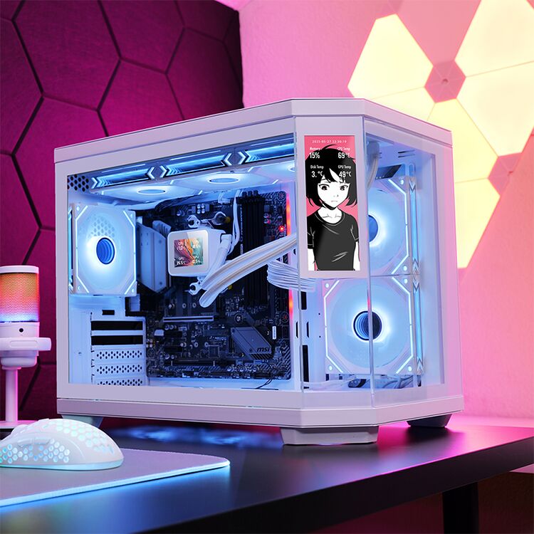 Mars Gaming MC-3TCORELCDM - Blanc (image:3)