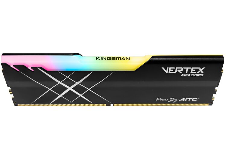 KINGSMAN GAMING VERTEX RGB Noir - 16 Go - 6000 MHz - CAS 38 (Version Bulk) (image:2)