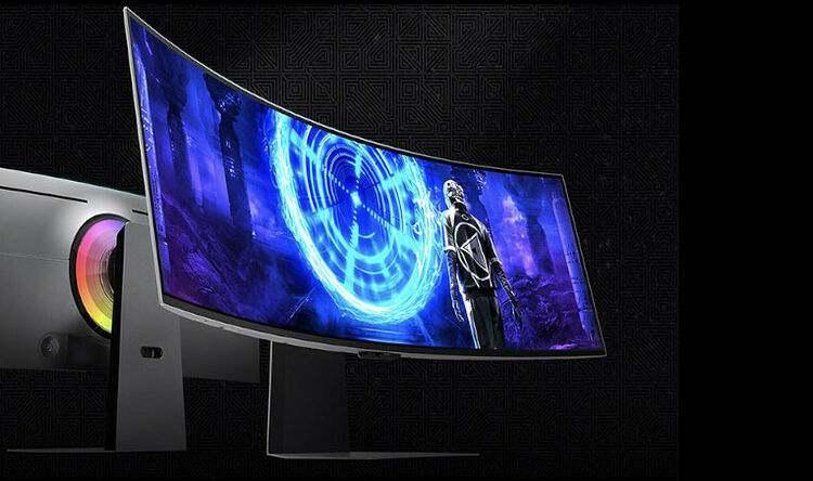 Samsung Odyssey OLED G9 S49DG954SU (dalle incurvÃ©e) (image:4)