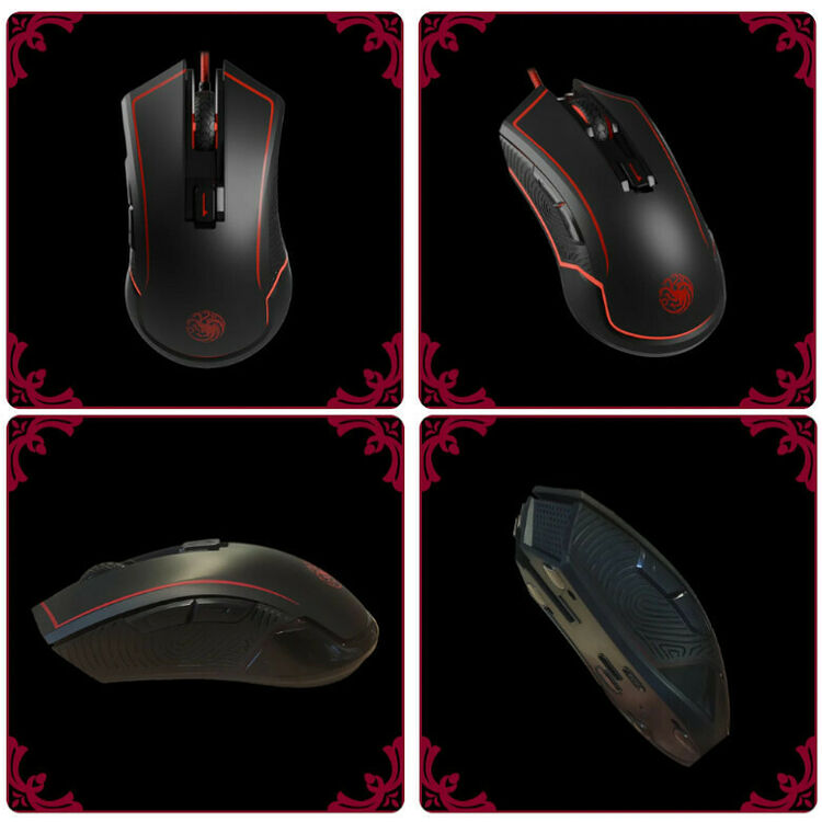 Lexip X Warner Game of Thrones Mouse (Targaryen) (image:2)