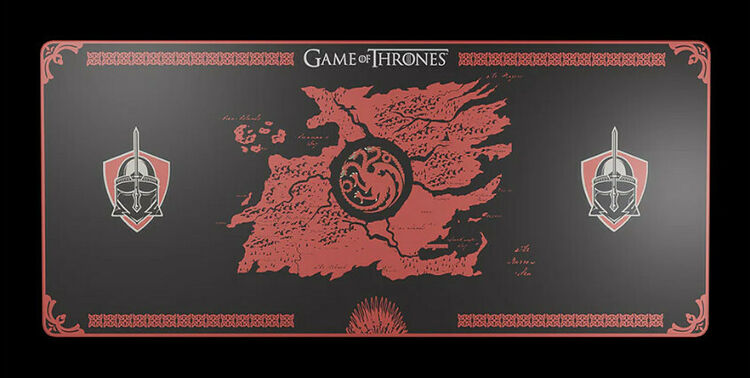 Lexip X Warner Game of Thrones Mousepad (Targaryen - Black) (image:2)