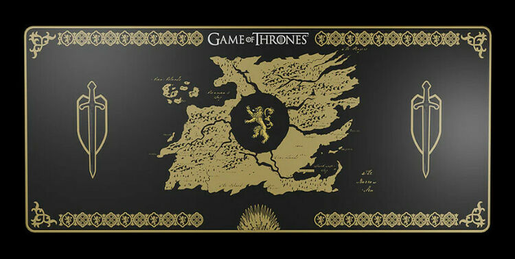 Lexip X Warner Game of Thrones Mousepad (Lannister - Black) (image:2)