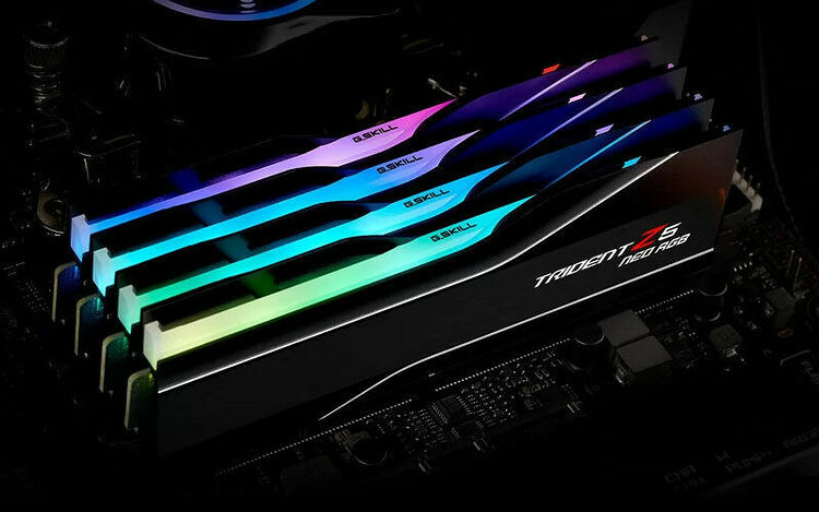 DDR5 G.Skill Trident Z5 Neo RGB - 16 Go 6000 MHz - CAS 30 (Version bulk) (image:2)