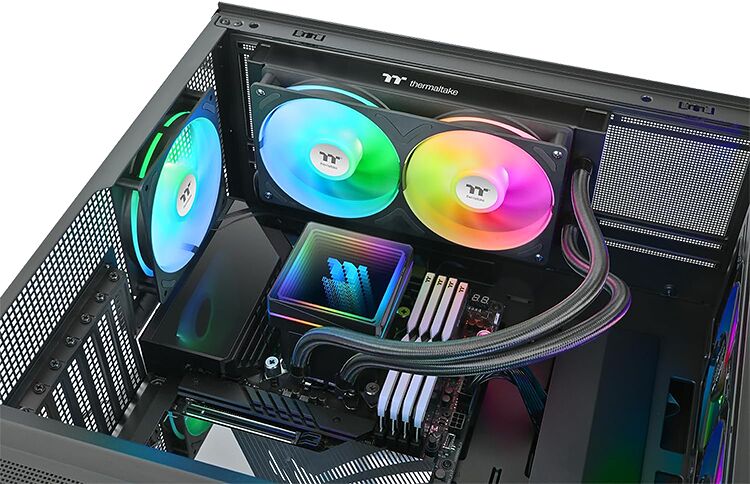 Thermaltake TH240 V3 - 240 mm (Noir) (image:2)