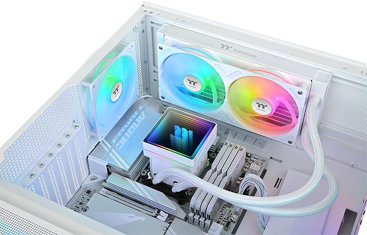Thermaltake TH240 V3 - 240 mm (Blanc) (image:2)