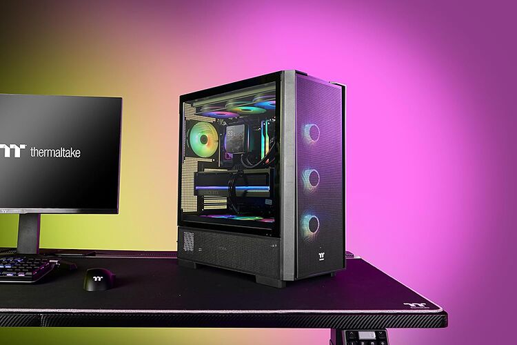 Thermaltake S380 TG ARGB - Noir (image:2)