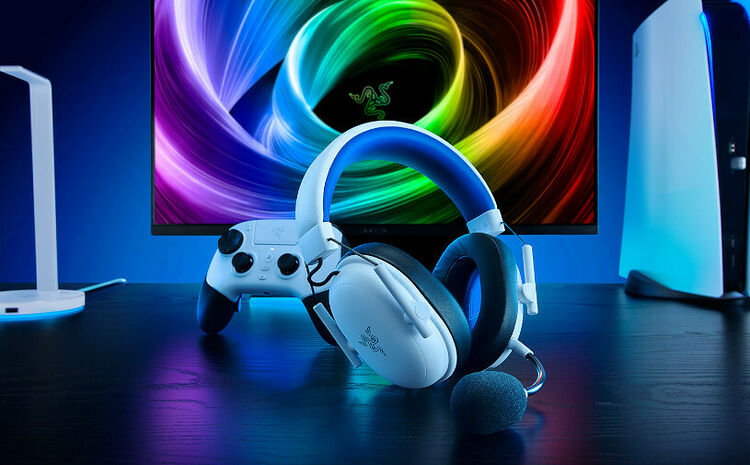 Razer Blackshark V3 X HyperSpeed Playstation - Blanc (image:2)
