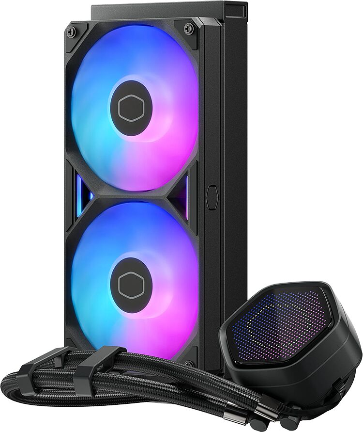 Cooler Master MasterLiquid 240 ATMOS II Pixel LED - Noir (image:2)
