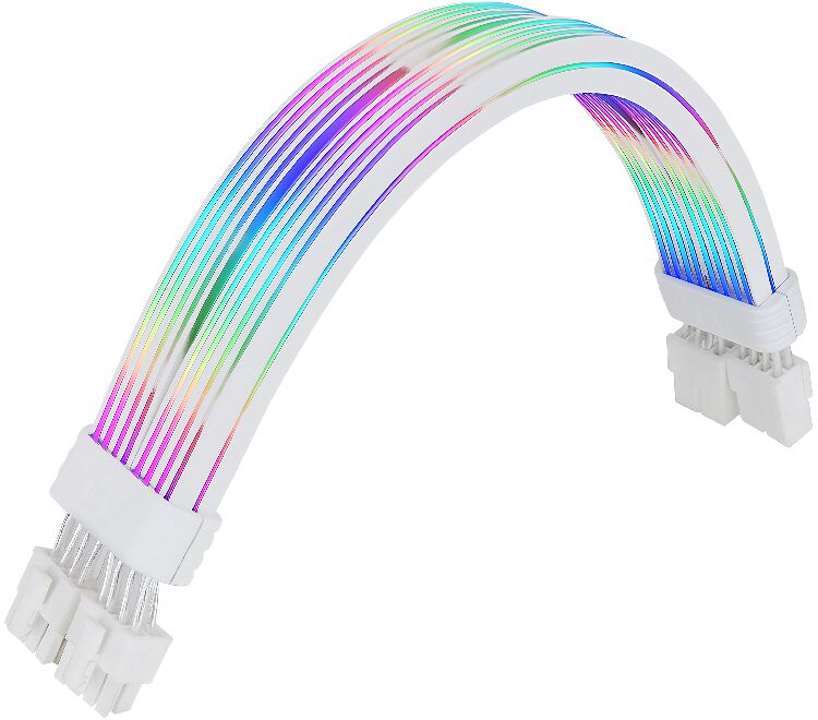 Thermaltake Tt Mod 8 pin ARGB Cable - Blanc (image:3)
