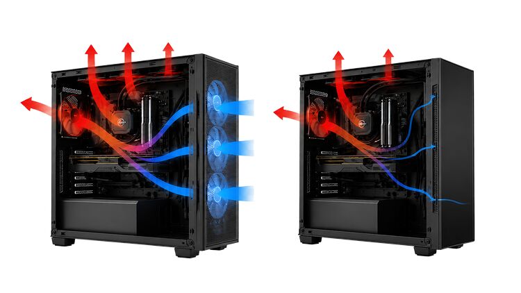 Illustration airflow