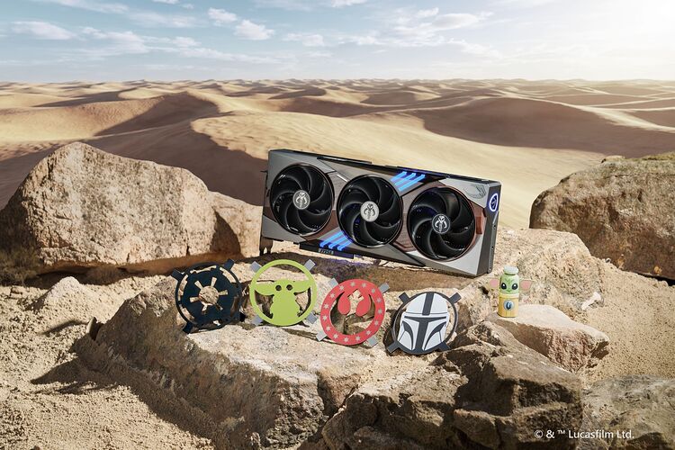 MSI GeForce RTX 5080 THE MANDALORIAN AND GROGU EDITION OC (image:2)