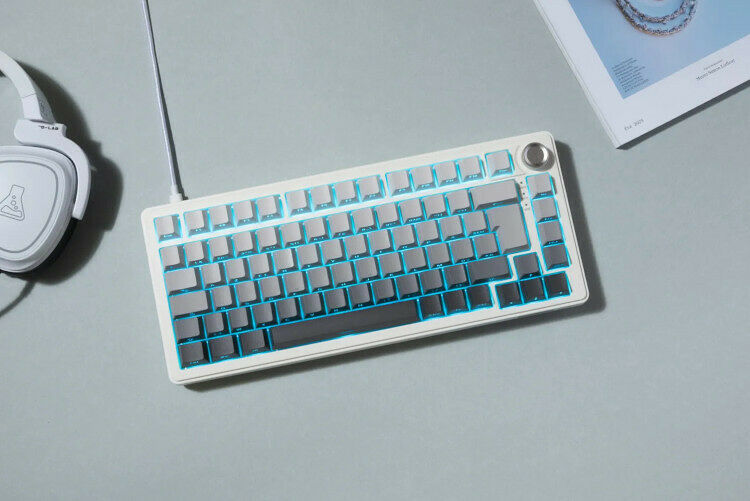 The G-Lab Keyz Elite 300 - Gris/Blanc (AZERTY) (image:2)