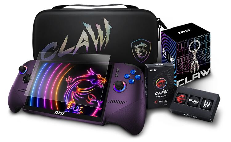 MSI Claw 8 EX AI+ CG3EM (Launch Pack-008FR) (image:4)