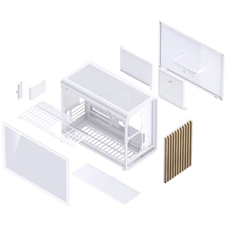 Jonsbo D33 Wood - Blanc (image:2)