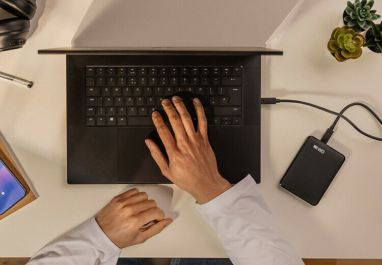 WD Elements Portable USB-C 1 To (image:2)