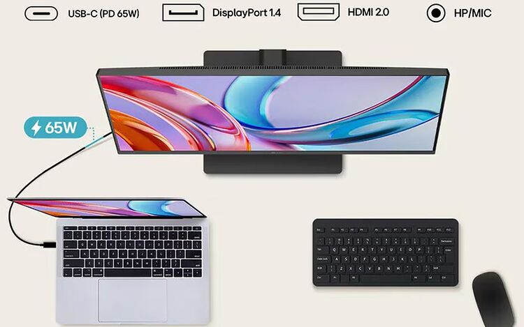 LG UltraFine 27U730B-B (image:2)