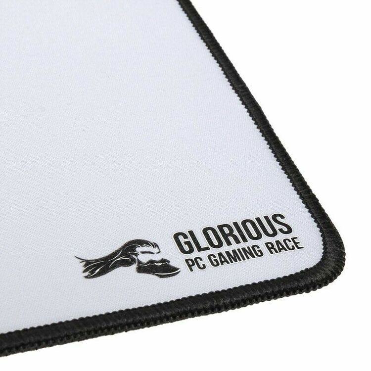 Glorious Pc Gaming Race Extended Blanc Tapis De Souris Gamer Top