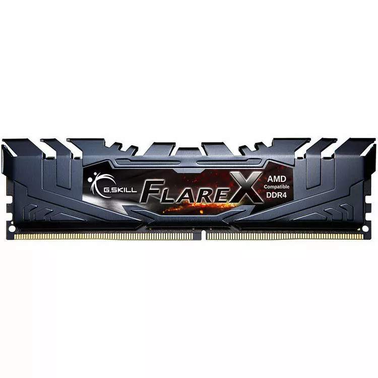 DDR4 G.Skill Flare X, Noir, 32 Go (4 x 8 Go), 2400 MHz, CAS 15