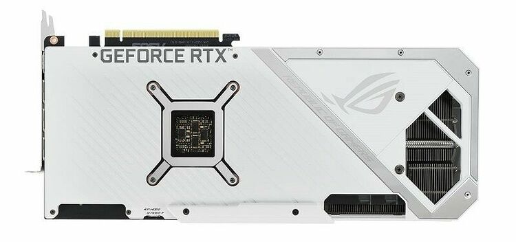 Asus GeForce RTX 3070 ROG STRIX 8G WHITE GAMING V2 (LHR) (image:4)