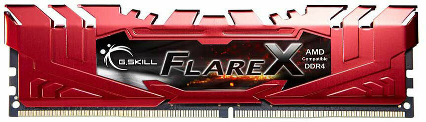 DDR4 G.Skill Flare X Rouge - 16 Go (2 x 8 Go) 2400 MHz - CAS 15 (image:2)