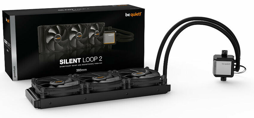 be quiet! Silent Loop 2 - 360 mm + Kit de montage STRX4 / TR4 (image:3)
