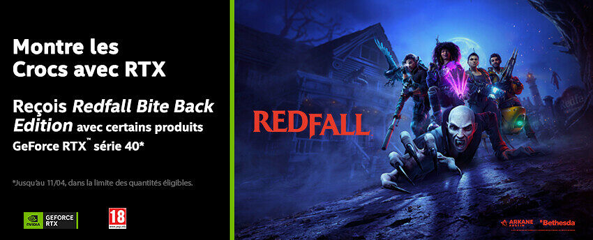 Redfall Bite Back Edition offert avec NVIDIA