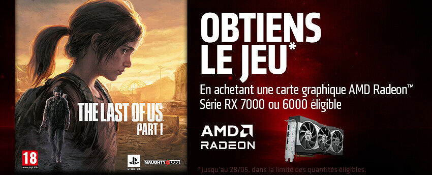 The Last of Us Part 1 offert avec AMD