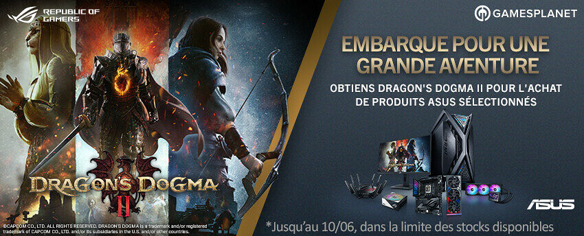 Dragon's Dogma 2 offert par Asus !