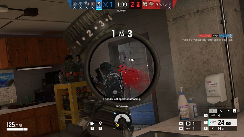 Screen Rainbow Six Siege