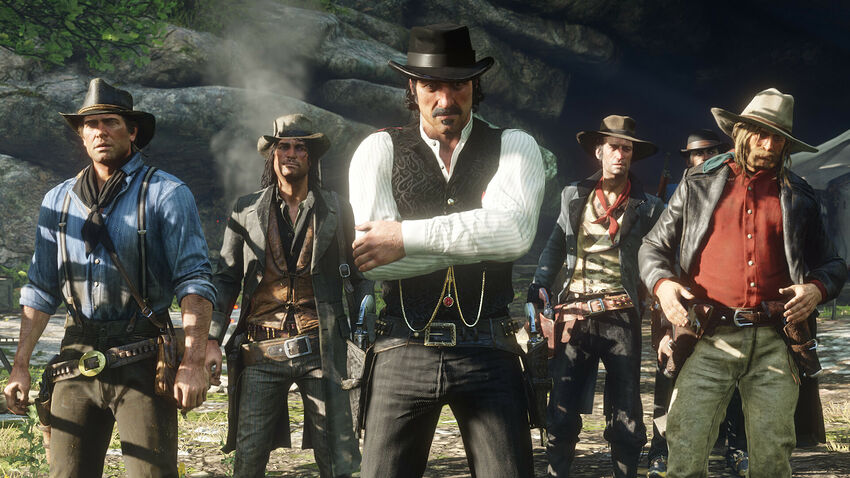 Screen Red Dead Redemption II