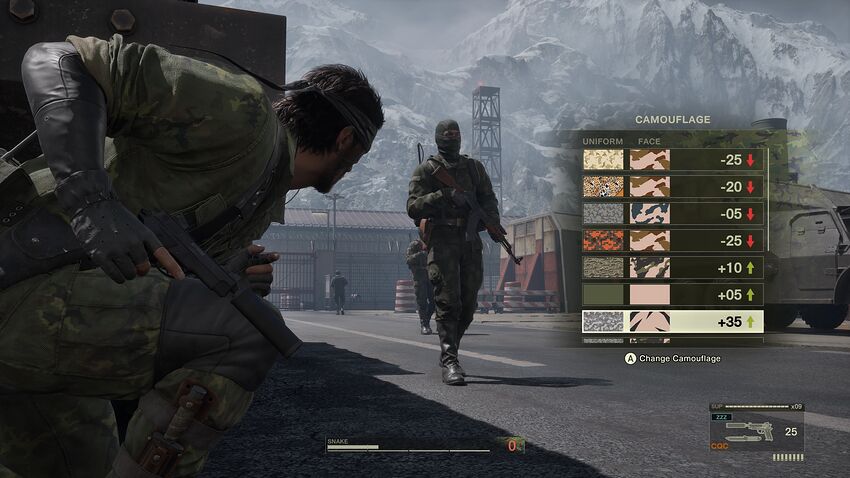 Screen 2 Metal Gear Solid Snake Eater