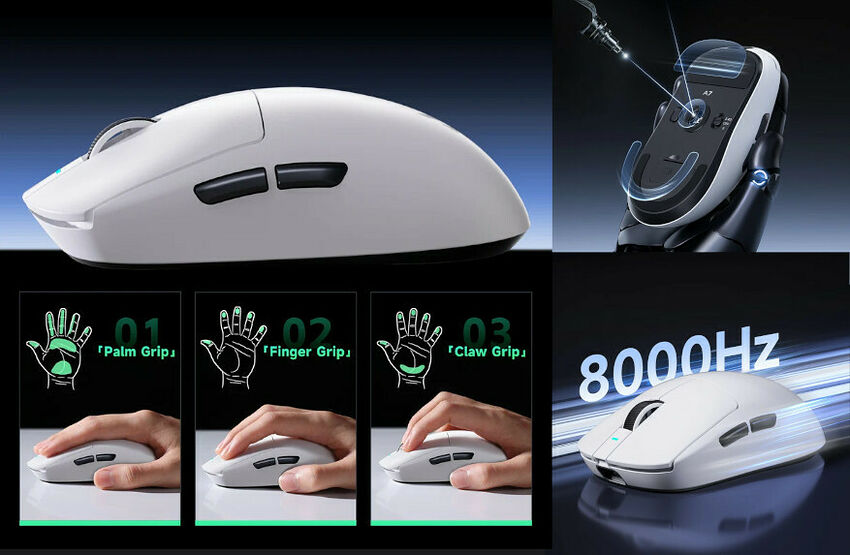 MCHOSE A7 Ultra (Blanc) (image:3)