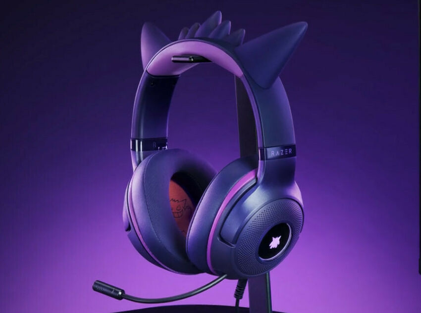 Razer Kraken Kitty V2 - Pokemon Ectoplasma Edition (image:2)