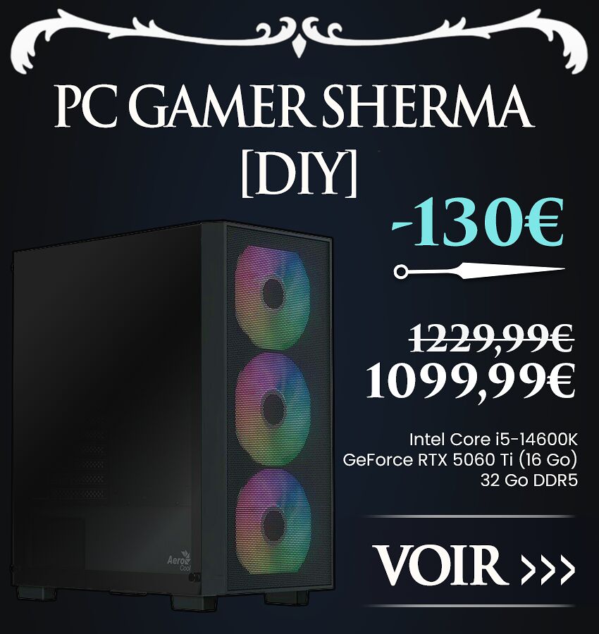 PC Gamer SHERMA DIY