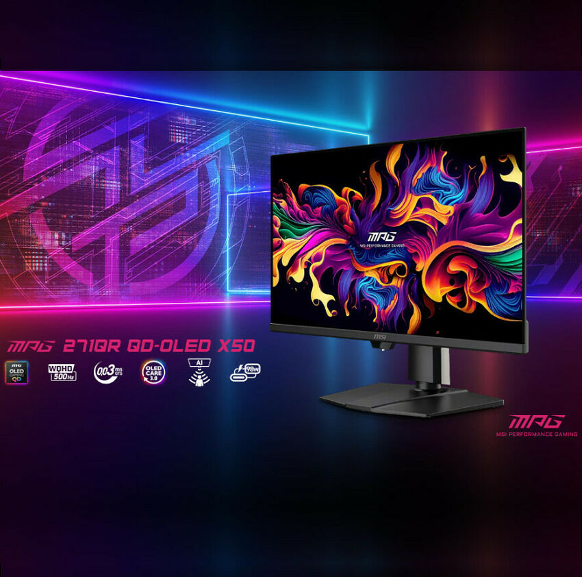 MSI MPG 271QR QD-OLED X50 (image:2)